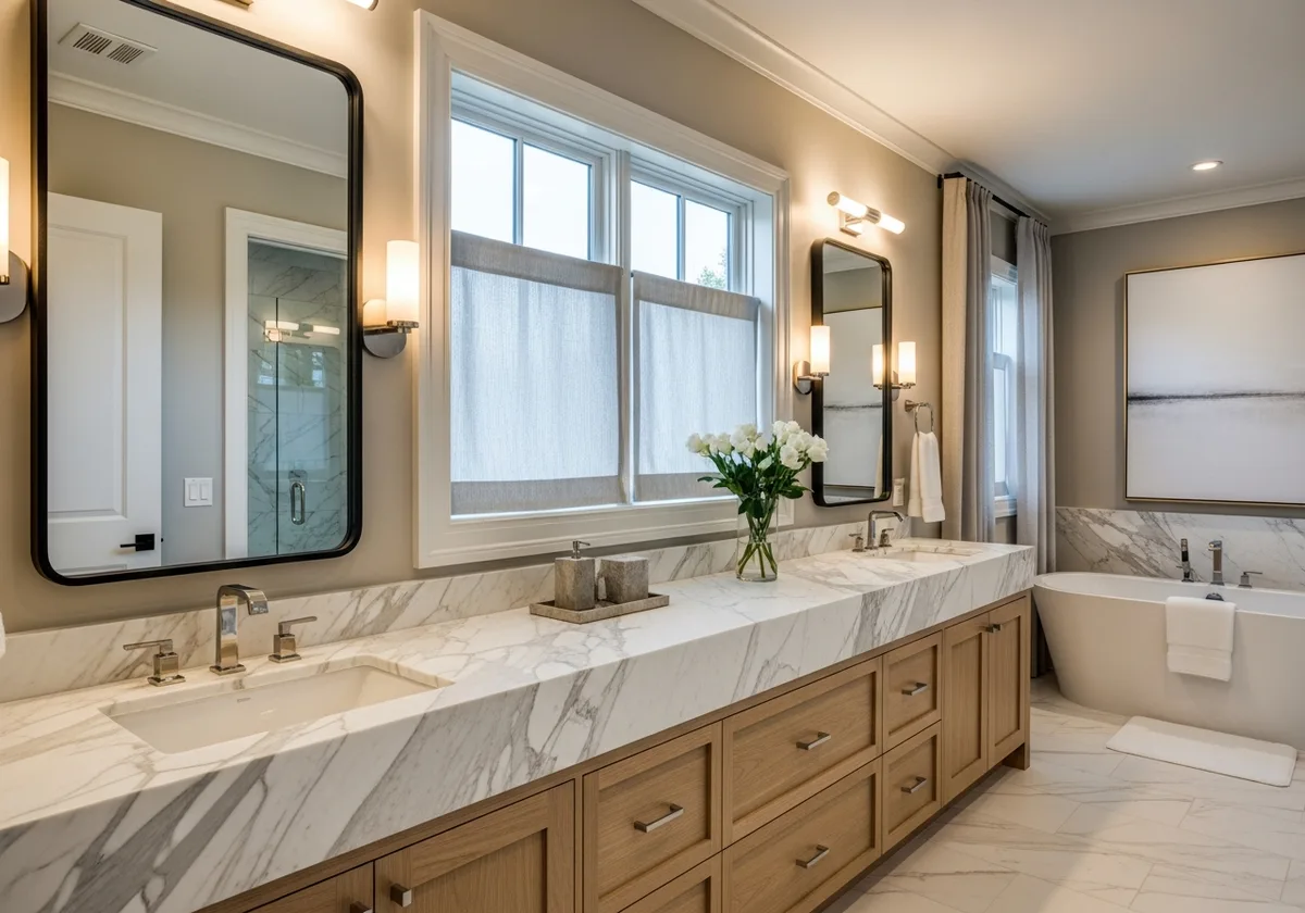 Bathroom design details from 614 Remodeling Pros